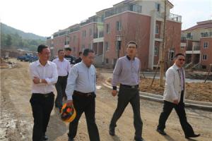 局纪检组邵光明书记一行视察公司重点工程建设情况