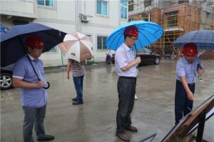 市建设局纪委书记邵光明到城投集团调研重点工程建设