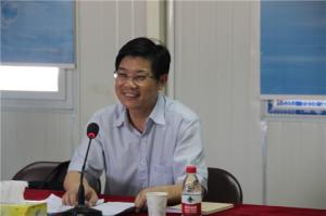 市委常委、组织部长干武东调研外环线项目