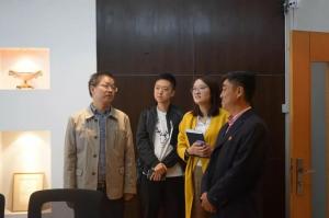 市交通集团下属国际物流公司来我公司学习交流党建工作