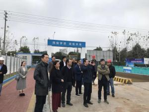市发改委副主任李红英一行视察市建筑工业化PC构件生产基地项目