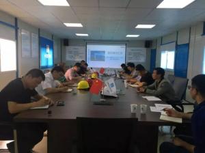 城市集团副总经理王鹏一行实地考察PC构件生产基地
