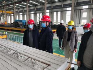 市总工会王列兵主席实地考察职工比赛场地